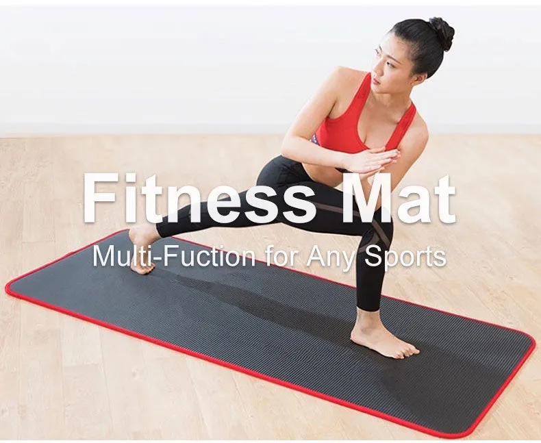 10mm Non-Slip Yoga Fitness Mat