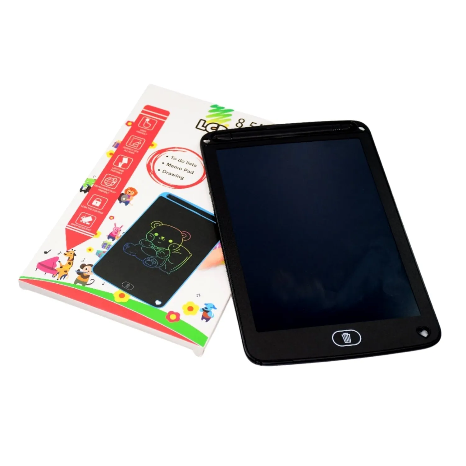 1360A LCD PORTABLE WRITING PAD / TABLET FOR KIDS - 8.5 INCH