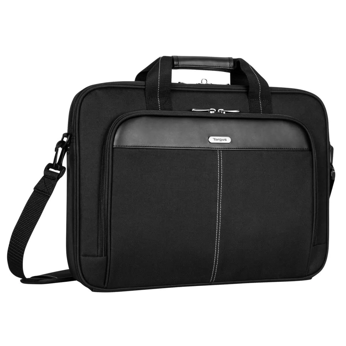 15.6" Classic Slim Briefcase - Black