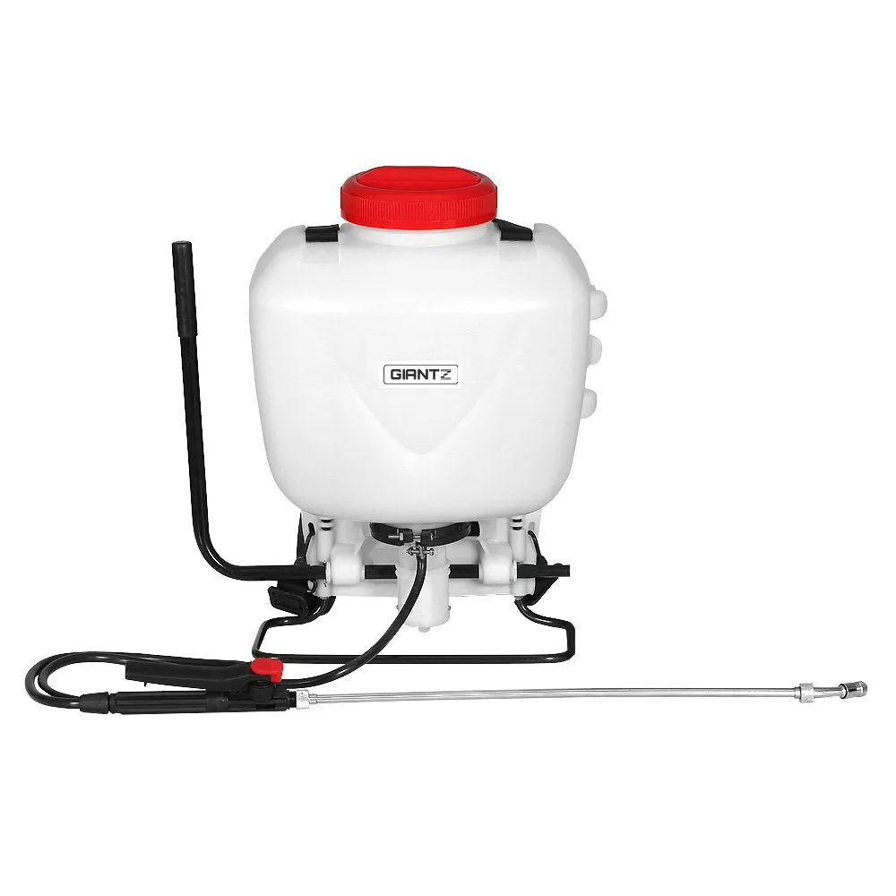 15L Backpack Weed Sprayer with 4 Nozzles - Giantz