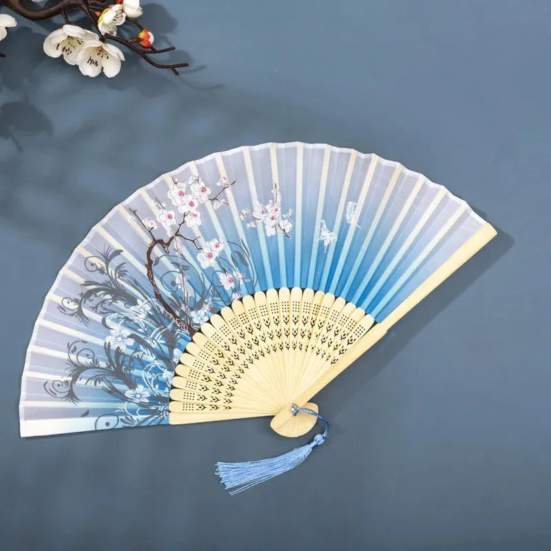 1PC Pretty Sakura Han Summer Foldable Handheld Fan