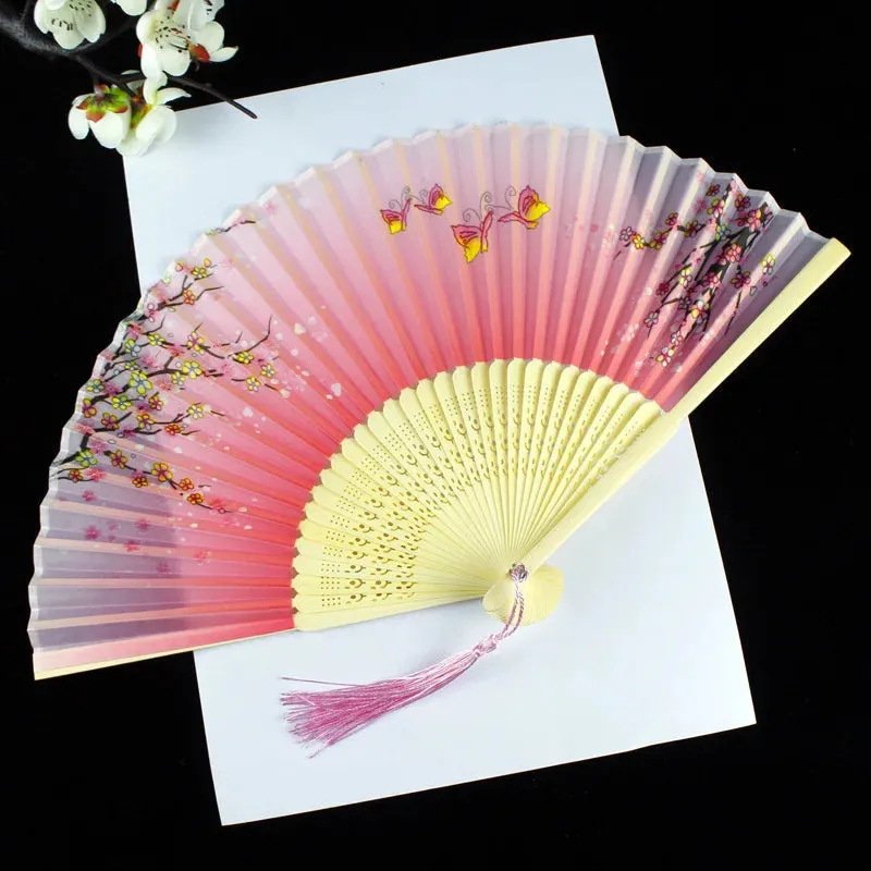 1PC Pretty Sakura Han Summer Foldable Handheld Fan