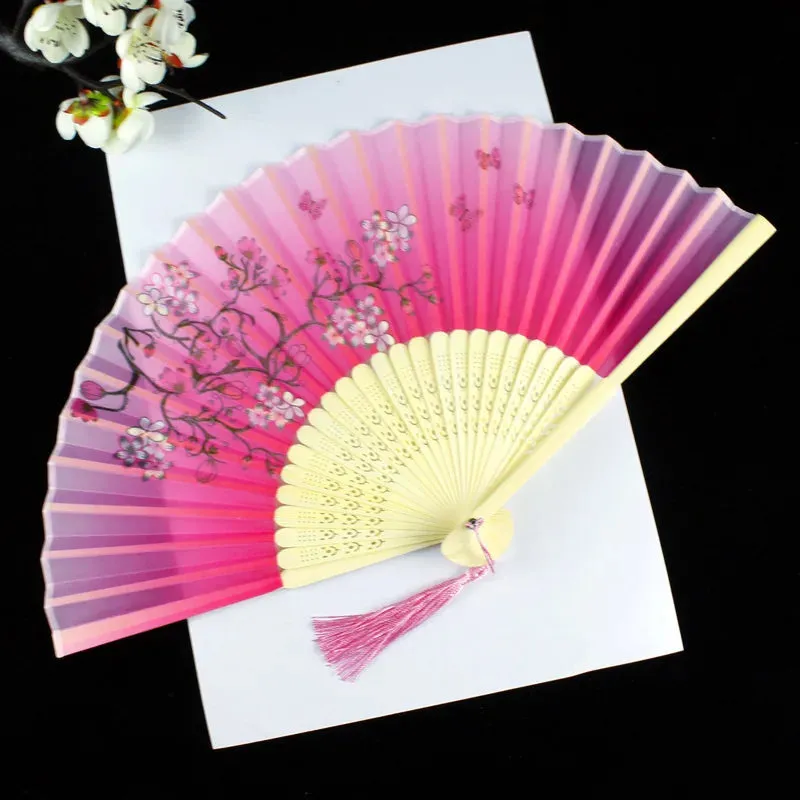 1PC Pretty Sakura Han Summer Foldable Handheld Fan