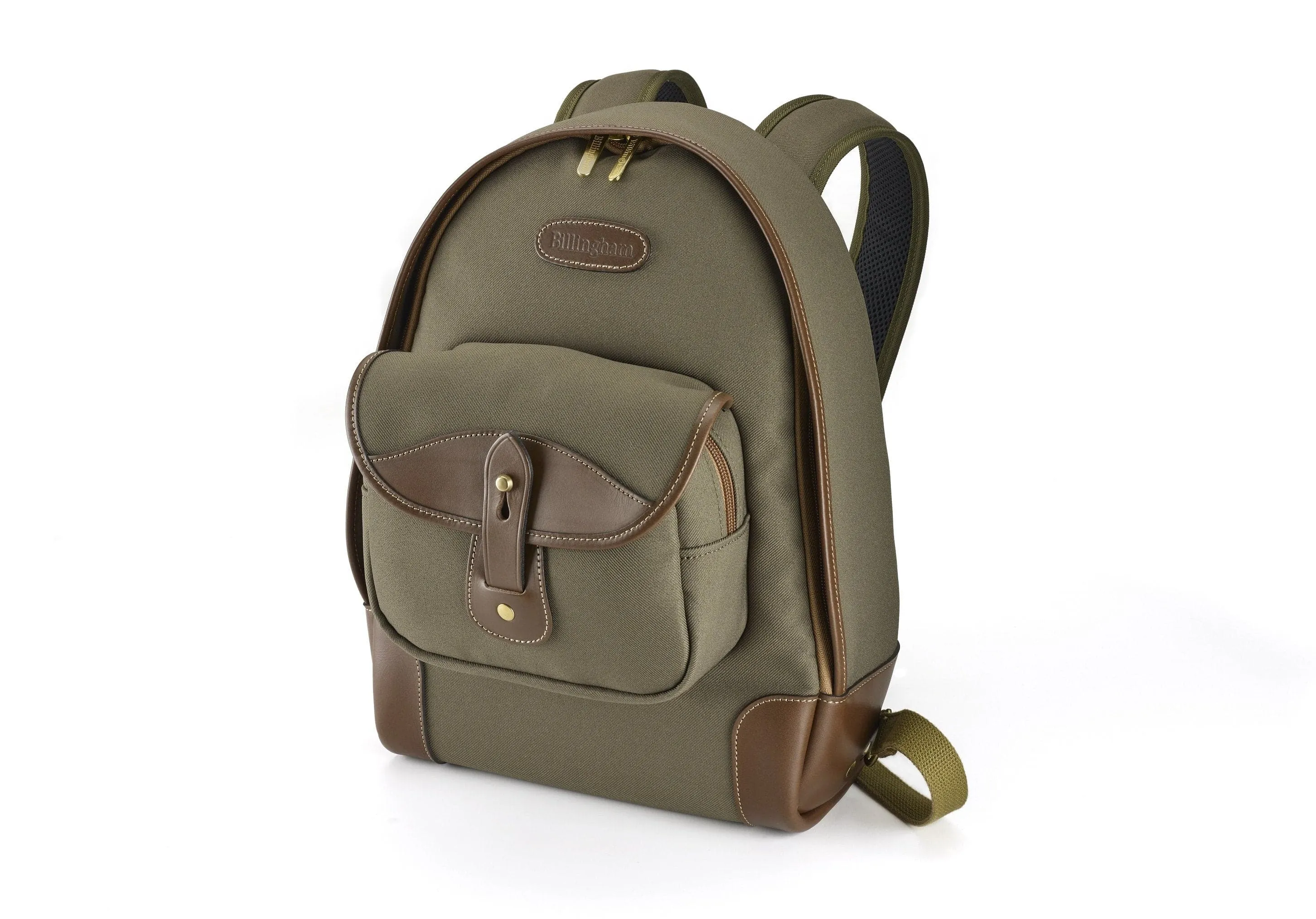 35 Rucksack for Cameras - Sage FibreNyte / Chocolate Leather