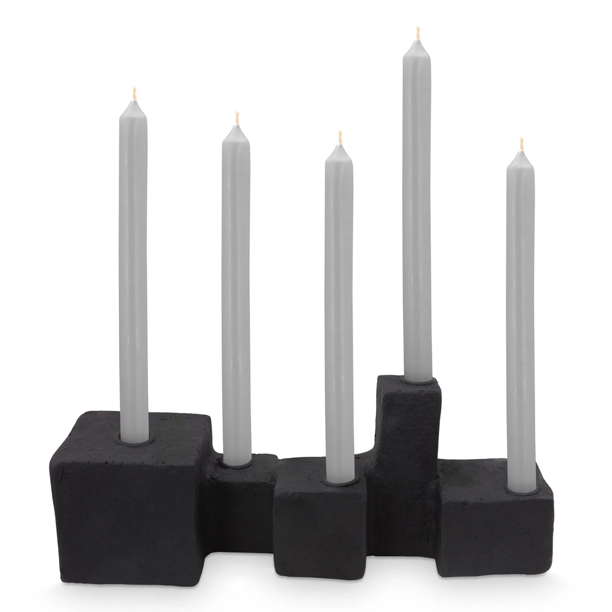 36cm Black Ecomix Candle Holder