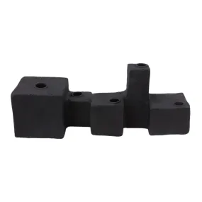 36cm Black Ecomix Candle Holder