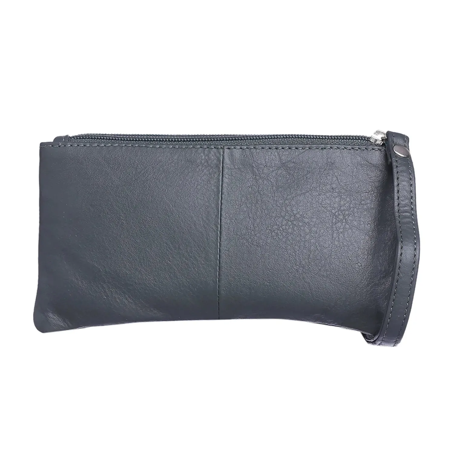 7027 Black Leather Hand Pouch