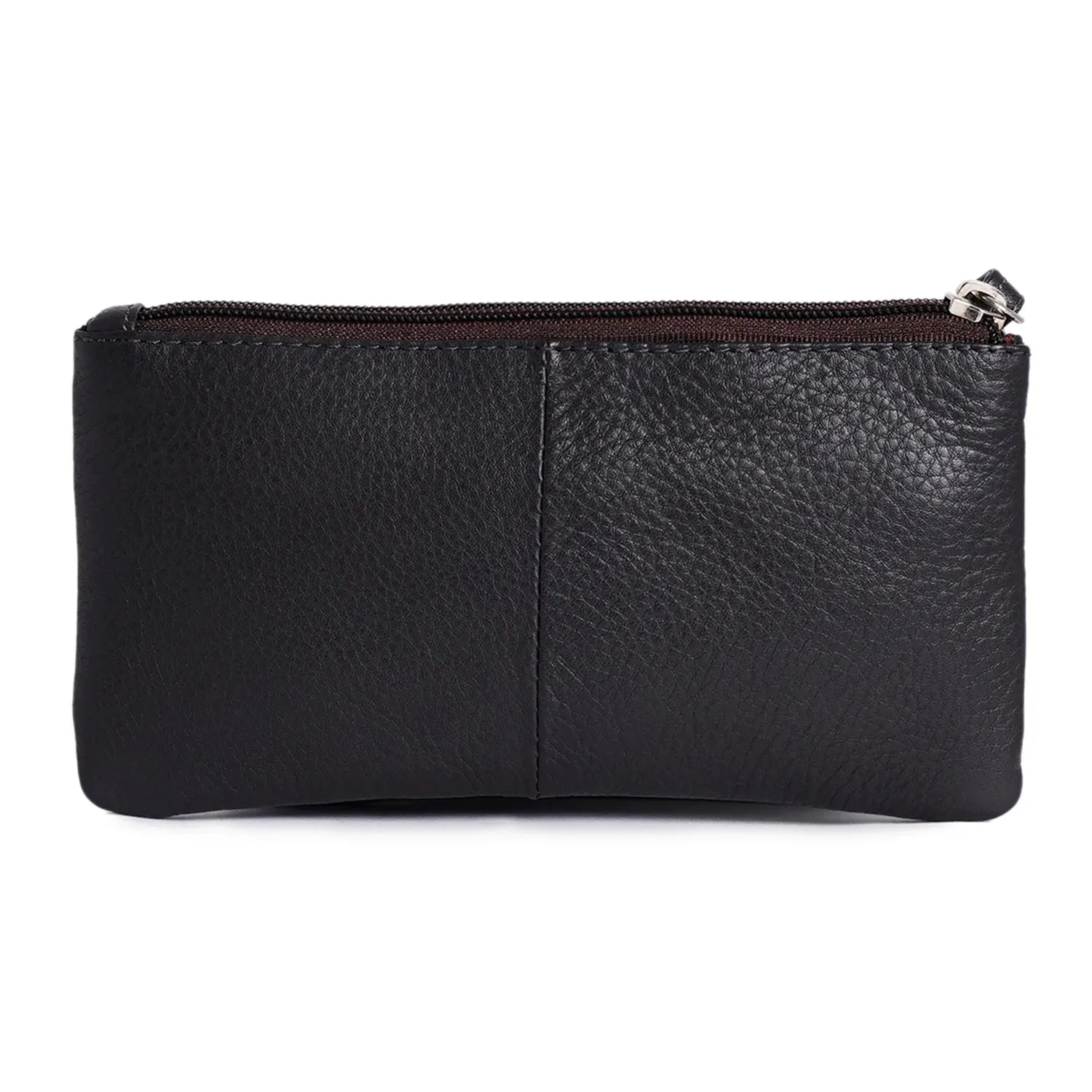 7027 Black Leather Hand Pouch