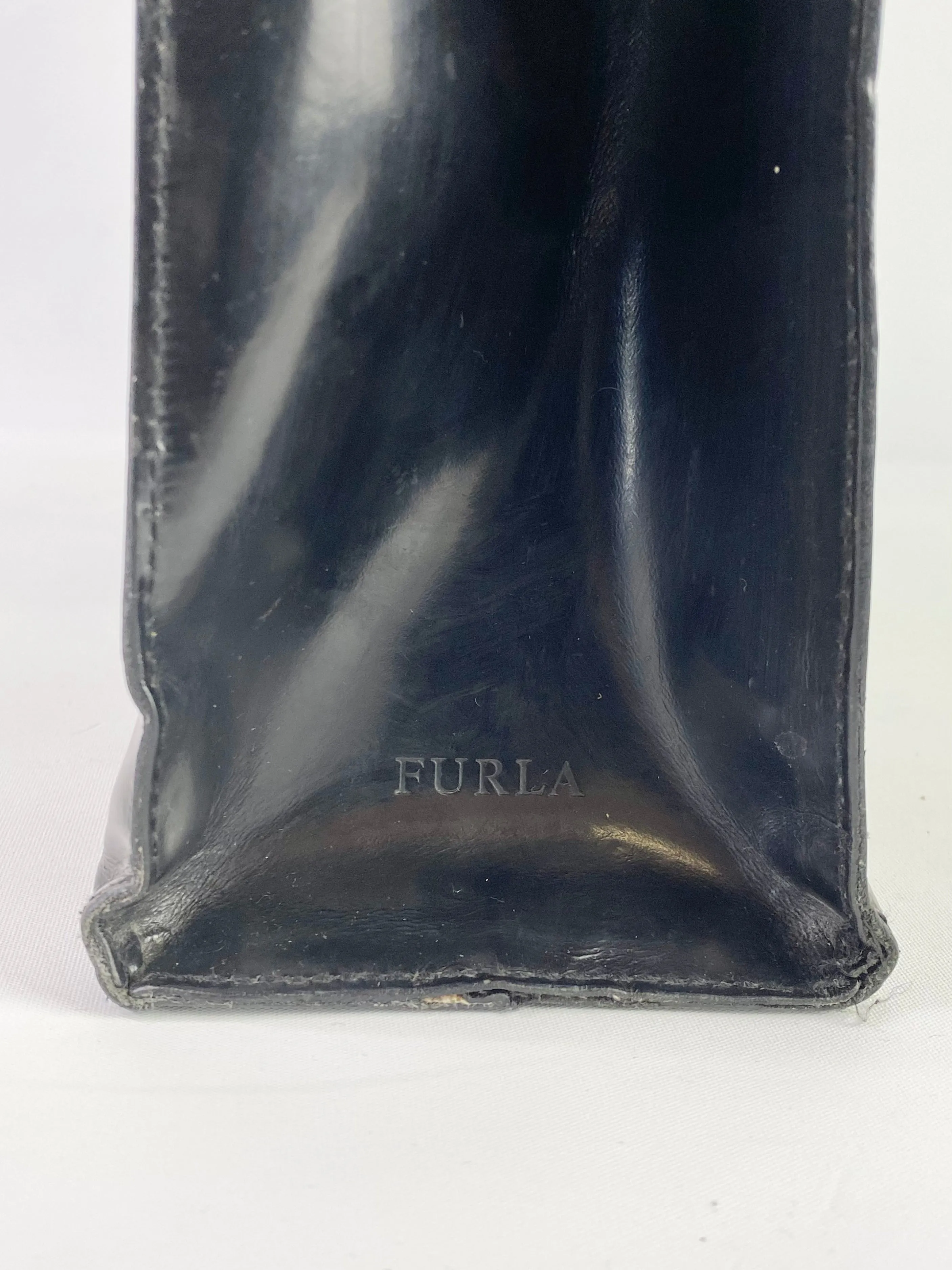 90's Furla Black Tote