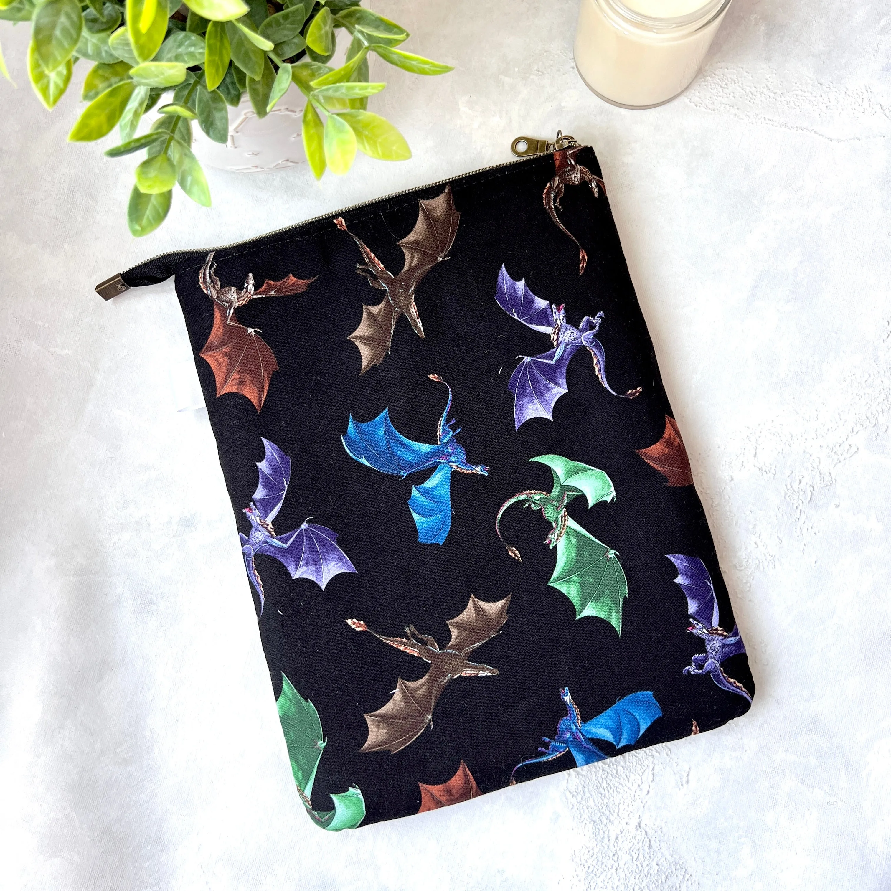 All the Dragons -  Zippered Book Sleeve