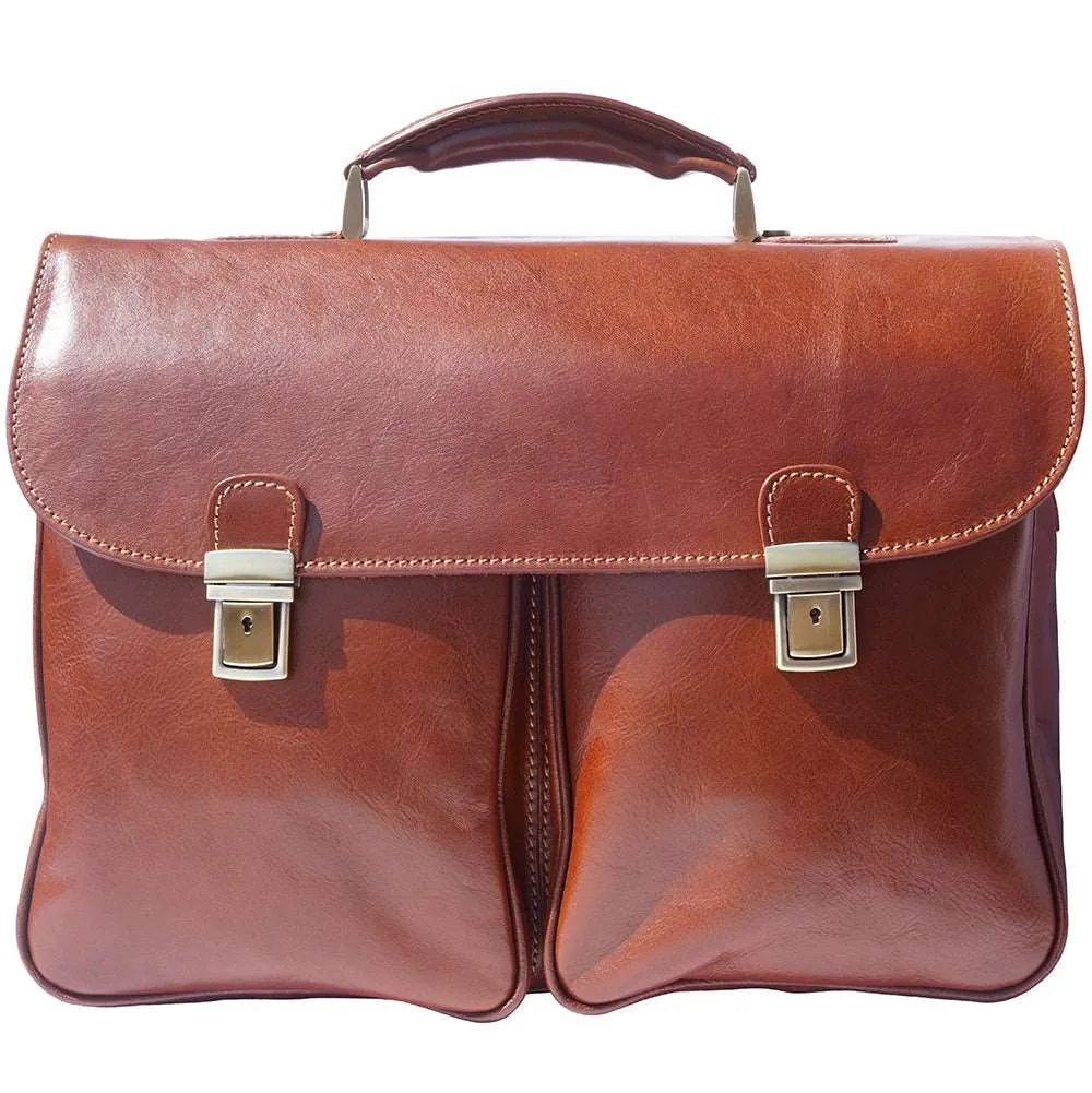 Andrea Leather Business briefcase