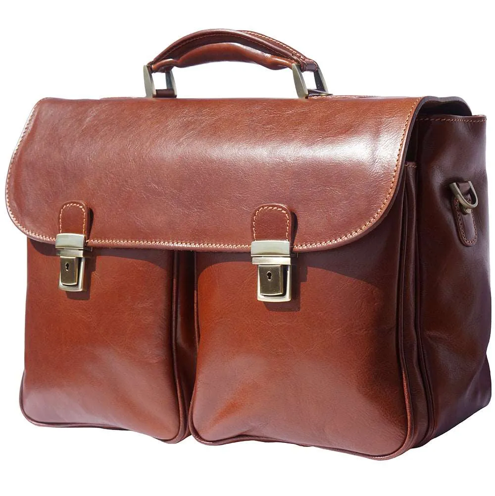 Andrea Leather Business briefcase