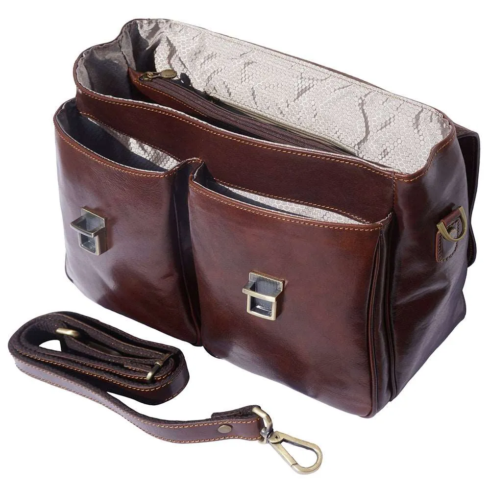 Andrea Leather Business briefcase