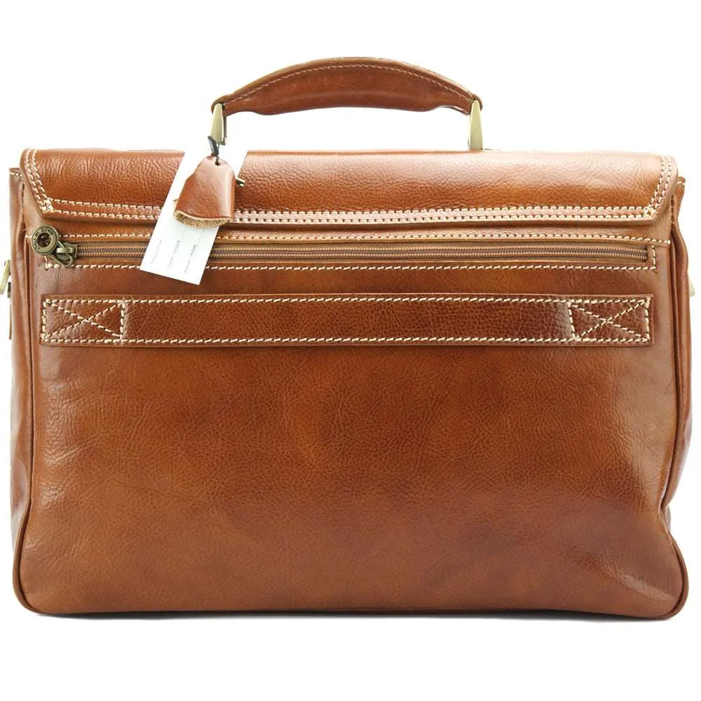 Andrea Leather Business briefcase