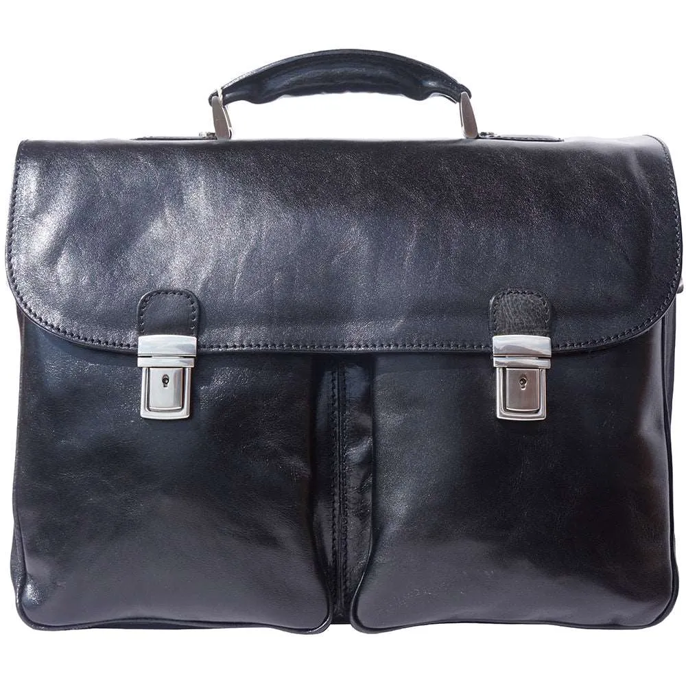 Andrea Leather Business briefcase