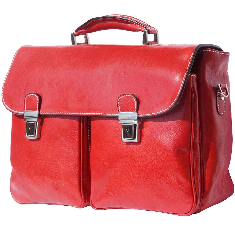 Andrea Leather Business briefcase