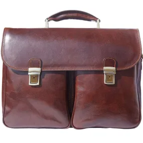 Andrea Leather Business briefcase