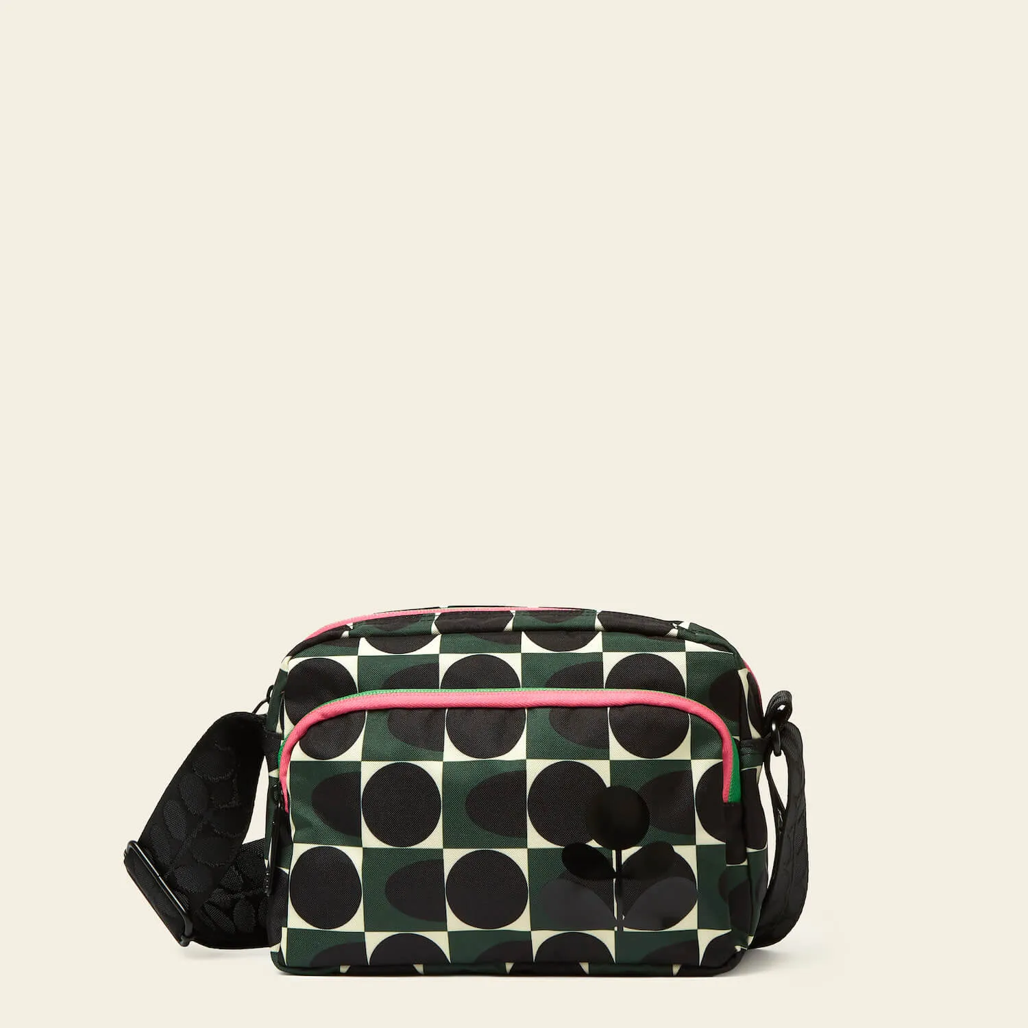 Angle Camera Bag - Spot Square Forest