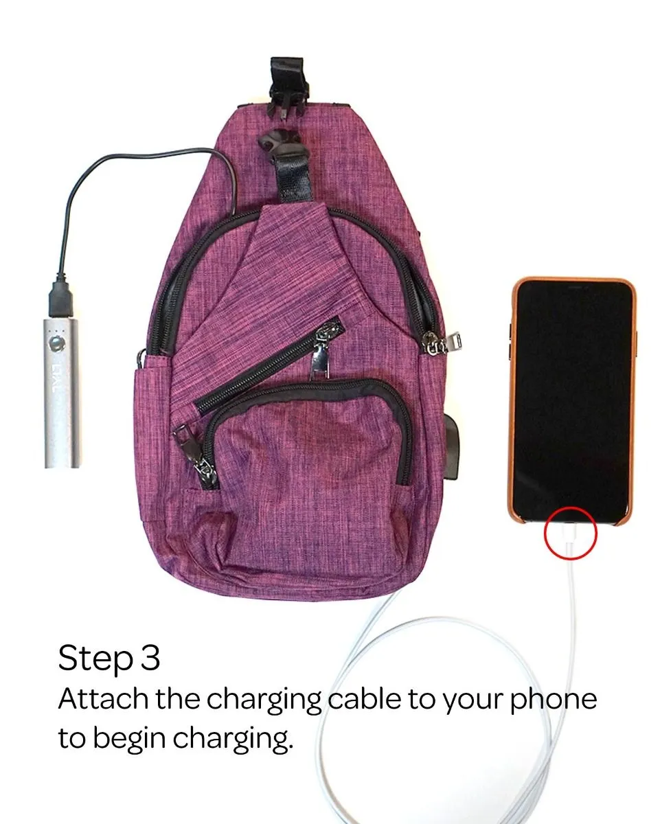 Anti-Theft Daypack Backpack Red by Nupouch