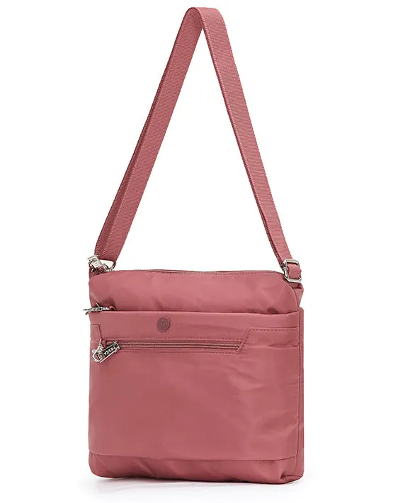 ANTI-THEFT SHOULDER BAG TCA 956 (Coral)