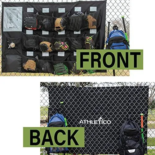 Athletico 15 Player Baseball Dugout Organizer