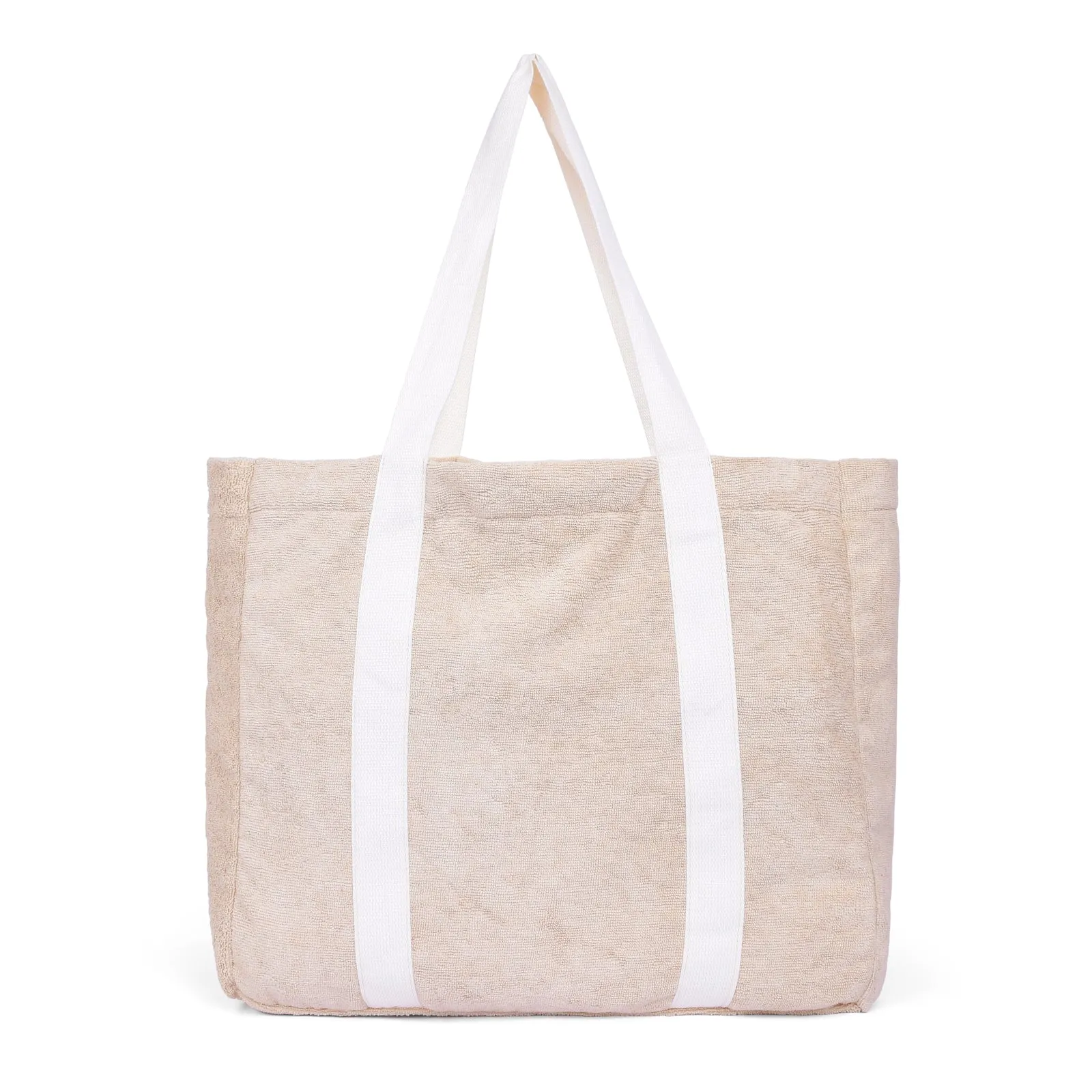 AVOCADO ZINC - TERRY TOWELLING TOTE SAND