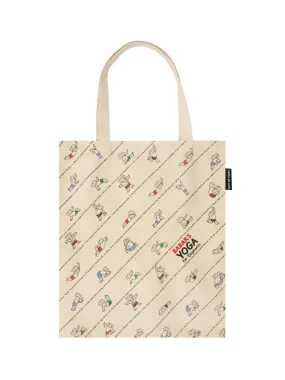 Babar's Yoga for Elephants tote bag