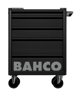 Bahco 1472K5BLACK E72 5 Drawer Black Mobile Roller Cabinet