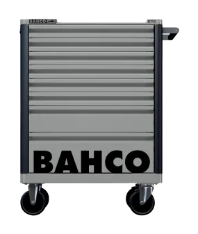 Bahco 1472K8GREY E72 8 Drawer Grey Mobile Roller Cabinet