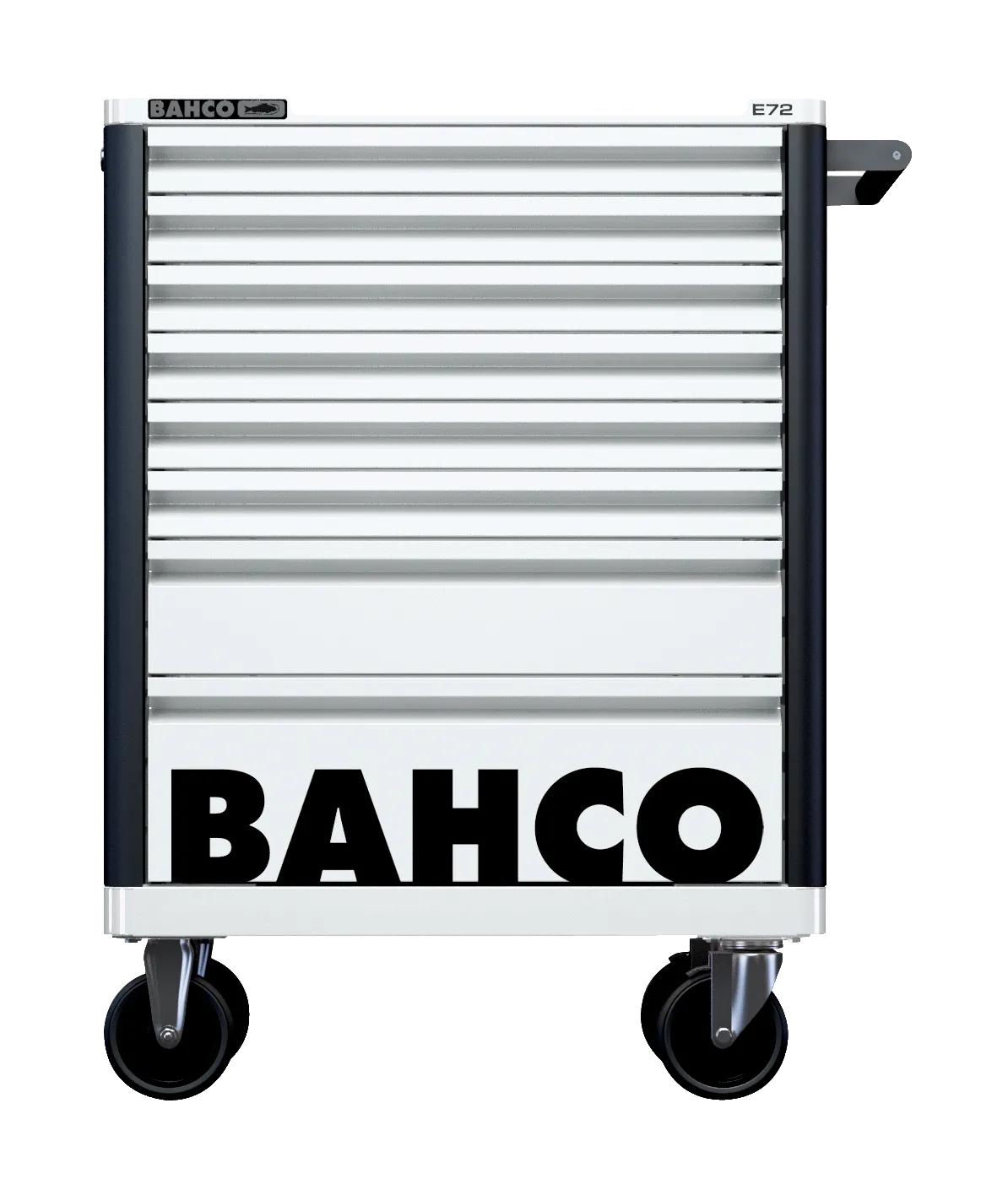 Bahco 1472K8WHITE E72 8 Drawer White Mobile Roller Cabinet