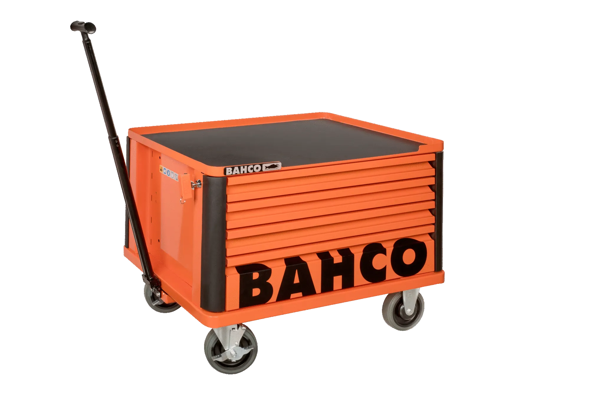 Bahco 1482K4W 26″ E82 Orange 4 Drawer Top Chest/Tool Box on Wheels