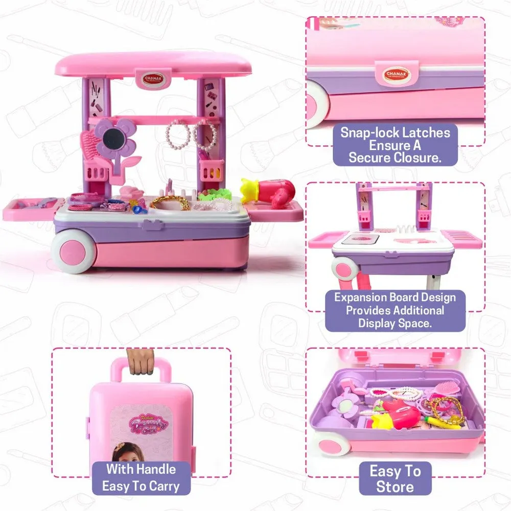 Beauty Set Suitcase Trolley