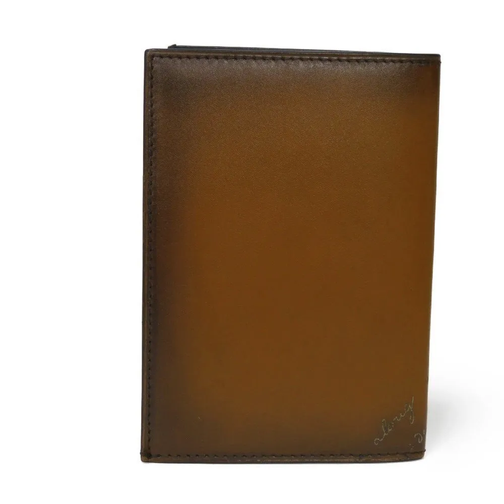 Berluti Leather Passport Holder