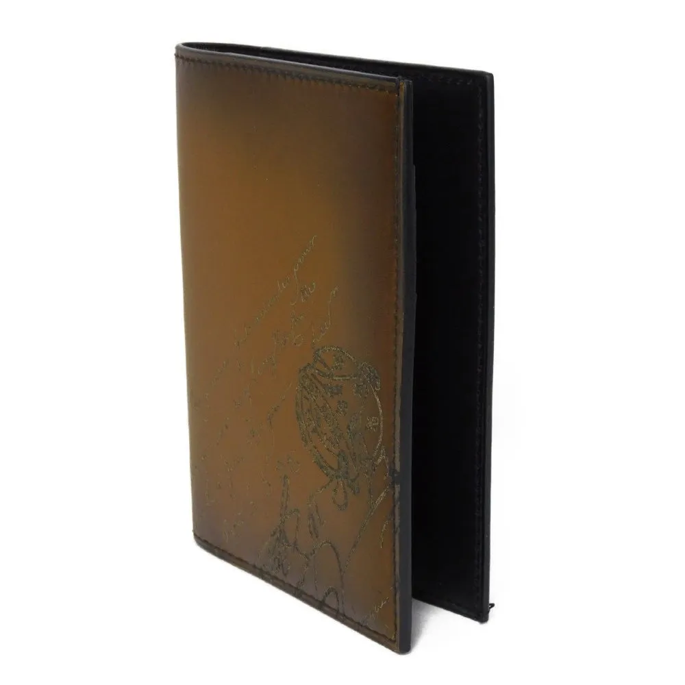 Berluti Leather Passport Holder