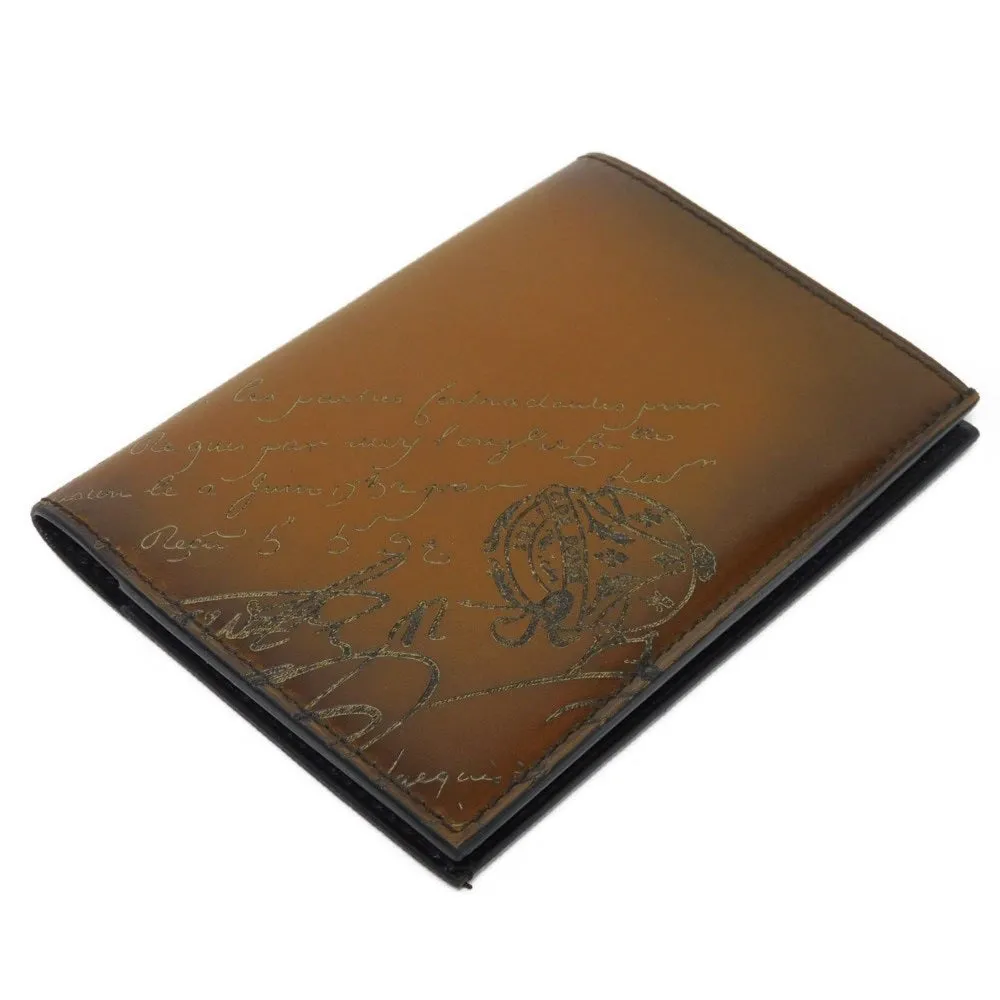 Berluti Leather Passport Holder