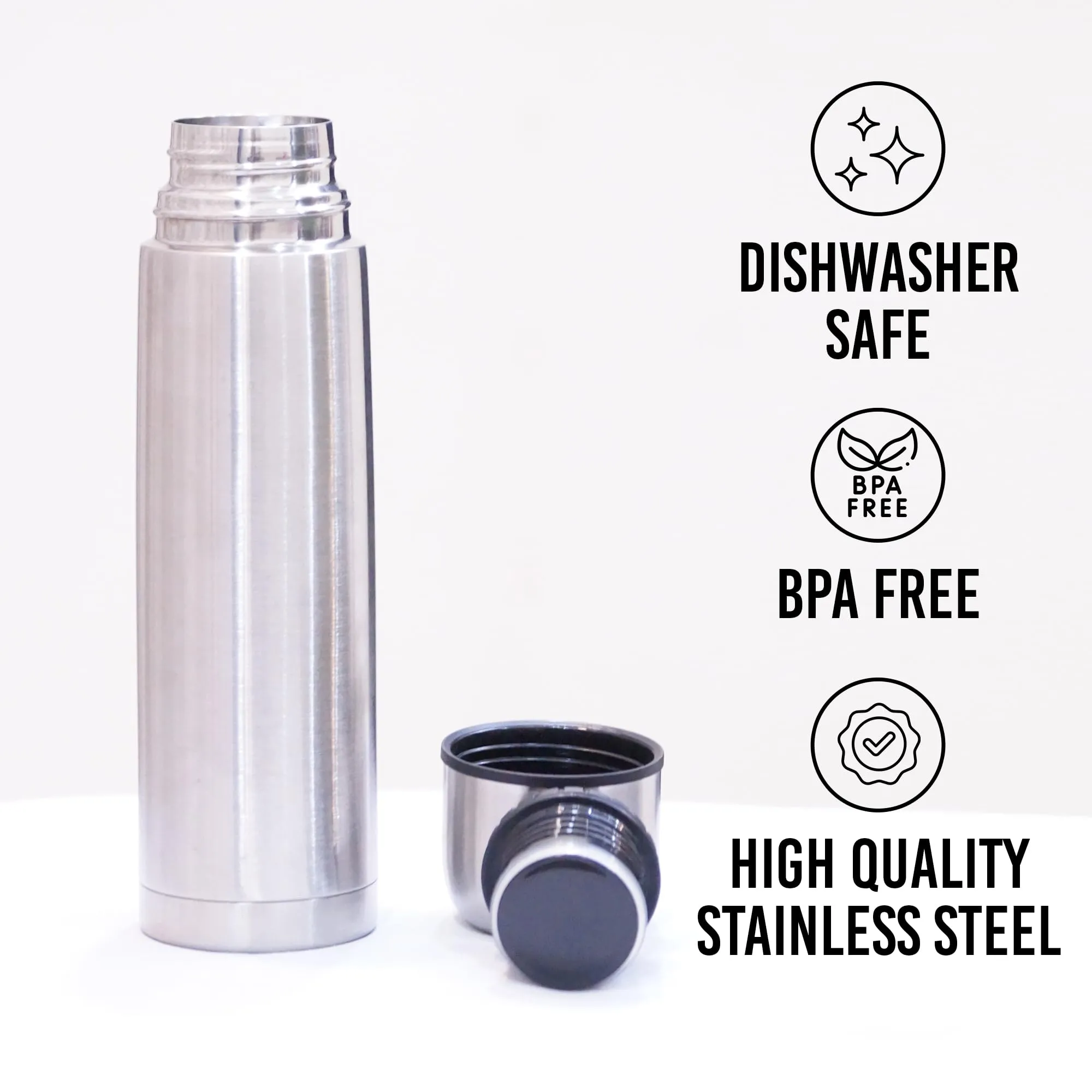 Best Stainless Steel Coffee Thermo, BPA Free, New Triple Wall Insulated, Hot & Cold for Hours. (34 OZ/1000ML)