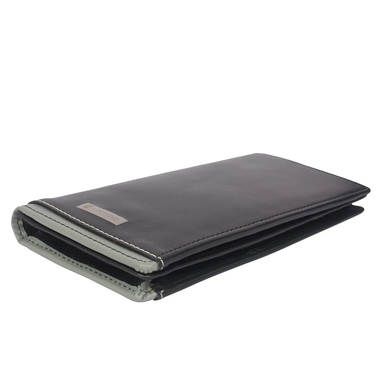 BIG HIT Executive Long Leather Wallet ARW1012BK