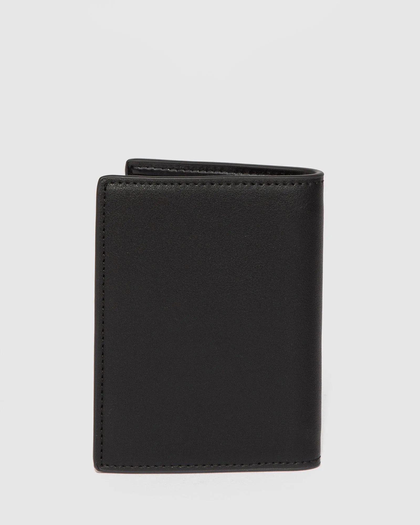 Black Classic Passport Holder