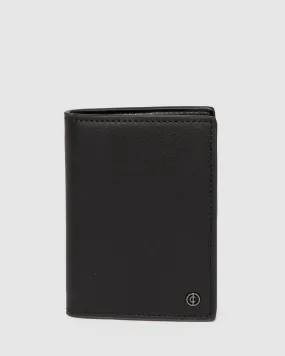 Black Classic Passport Holder