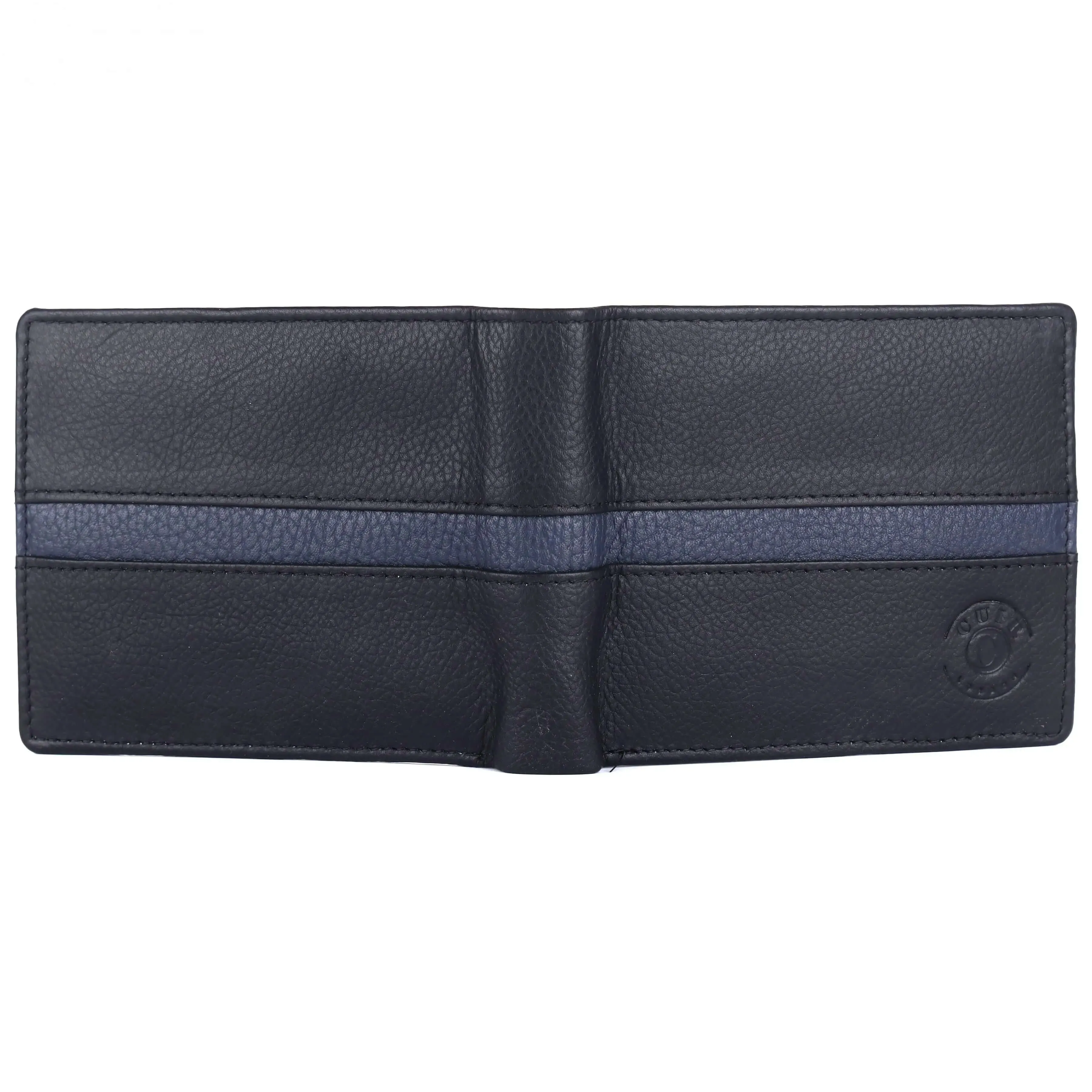 Black RFID Bifold Wallet for Men: Secure and Stylish