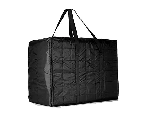 Blanket and Cloth Storage Bag (Jumbo Size) (Black)