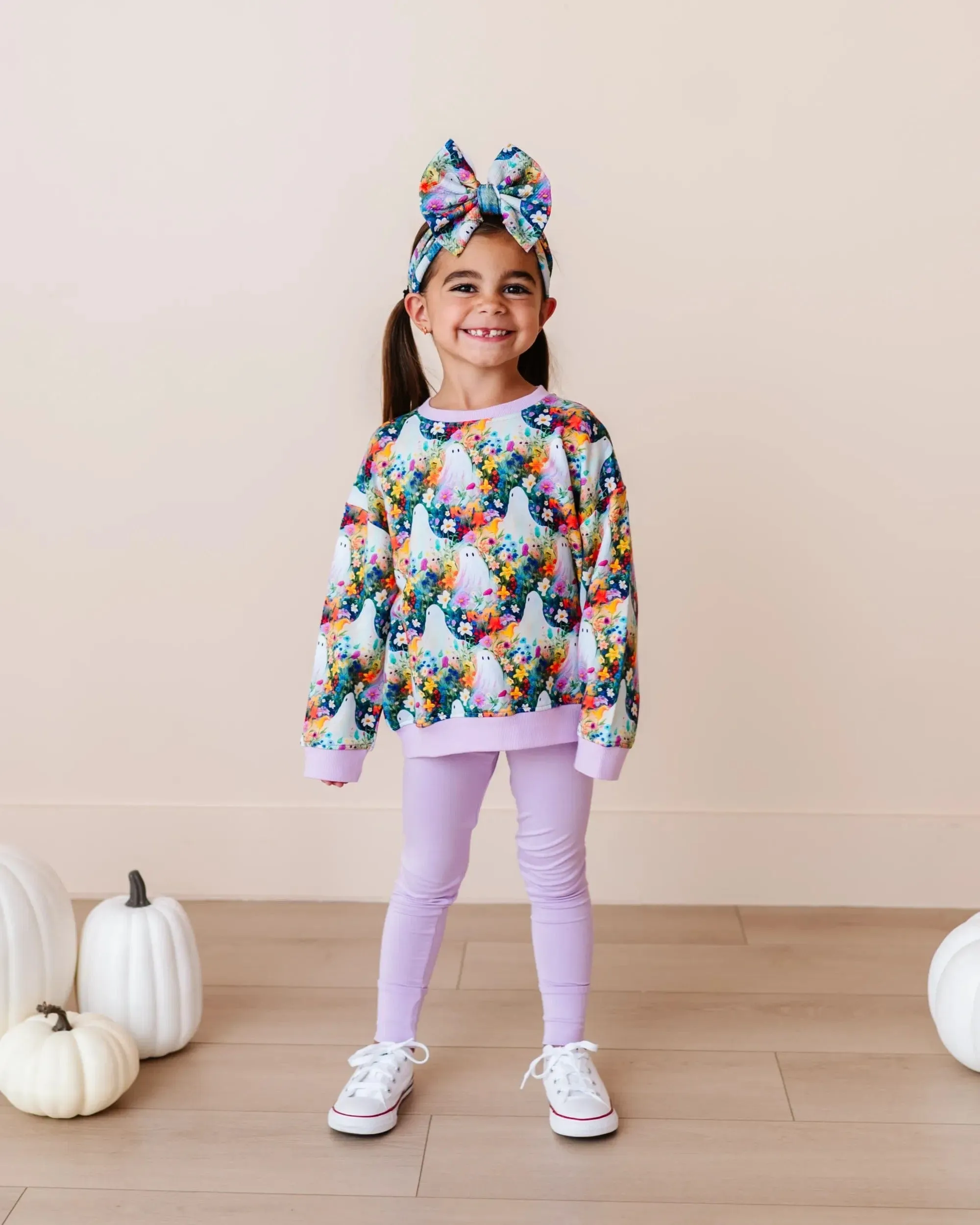 Boo-tiful Blooms Sweatshirt   Leggings