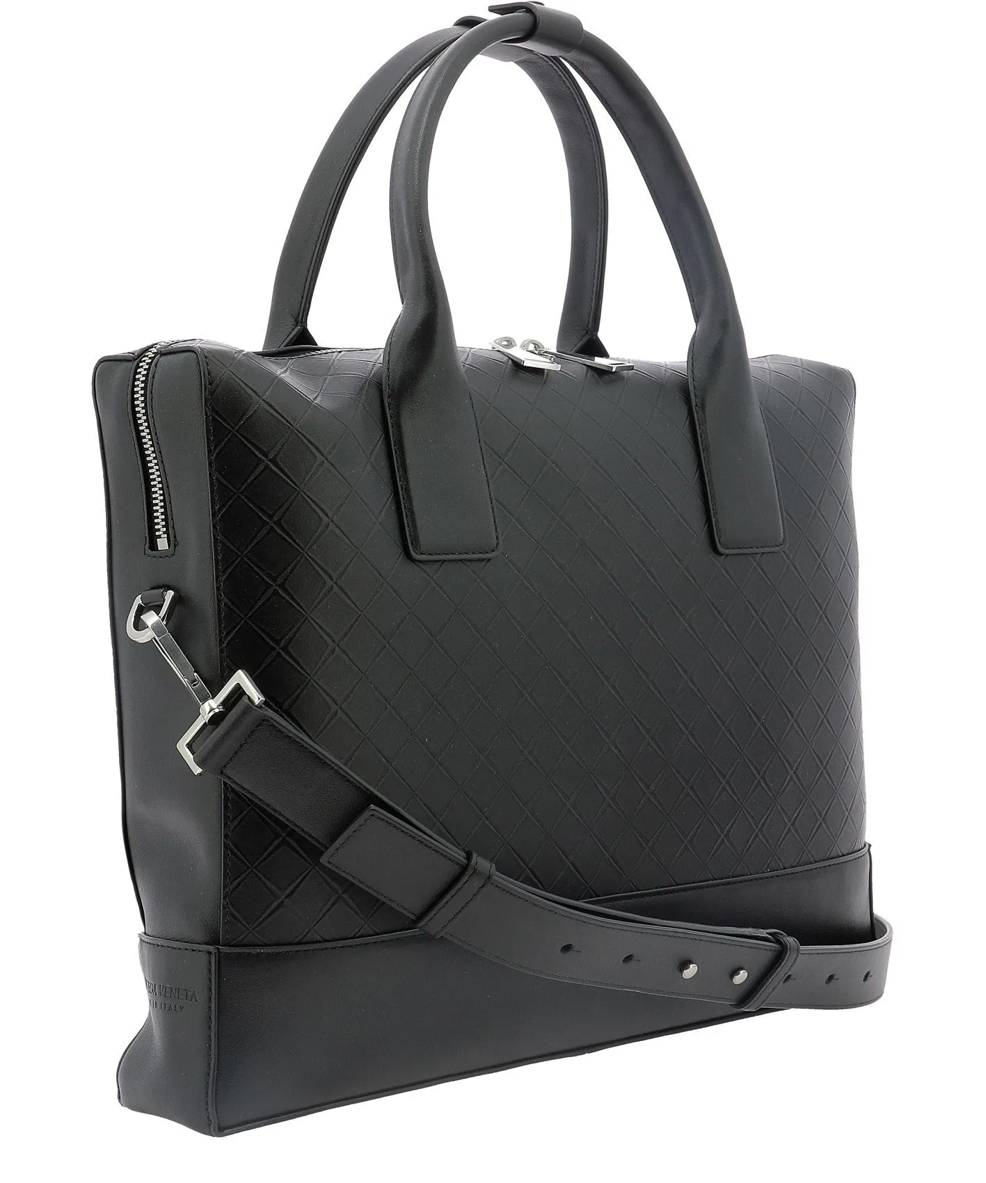 Bottega Veneta Embossed Briefcase