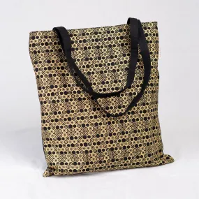 Brigid Tote Bag - Hexagon Bee Print