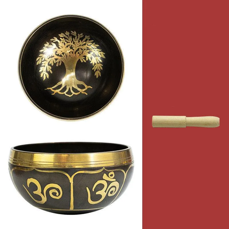 Buddhisttemple Harmonious Tree of Life Meditation Bowl