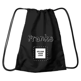 Business Gifts For Clients, Personalized Corporate Gifts Lift Heavy and Rock On Graphic Drawstring Bag, Transfer Printing Oxford drawstring bag, Add your own image and name, YW040-C05100