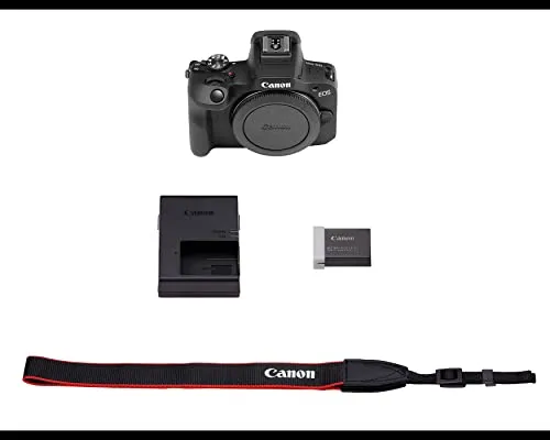 Canon EOS R100 Mirrorless Camera with 18-45mm and 55-210mm Lenses Kit