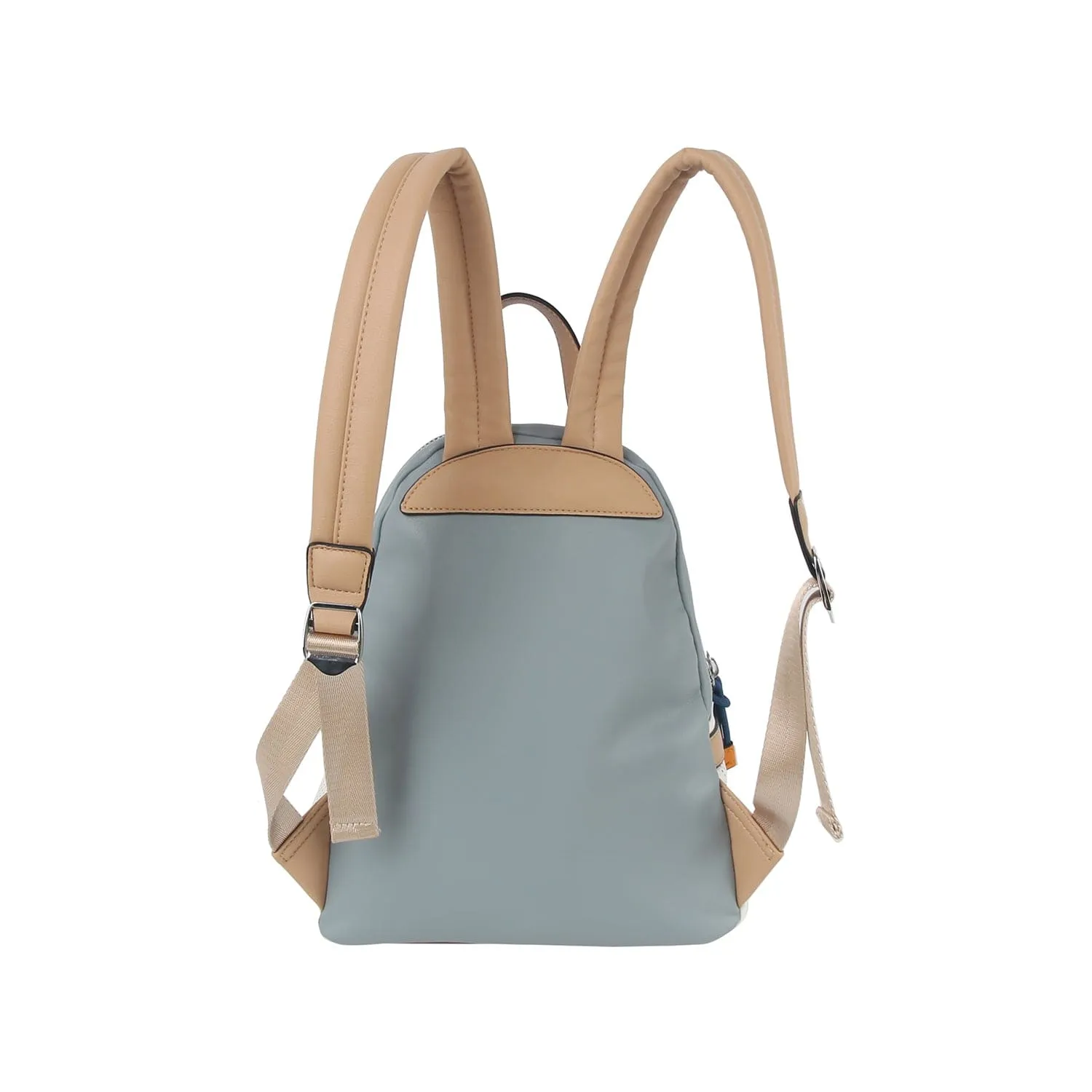 CJF133 Goldie Colorblock Double Zip Backpack