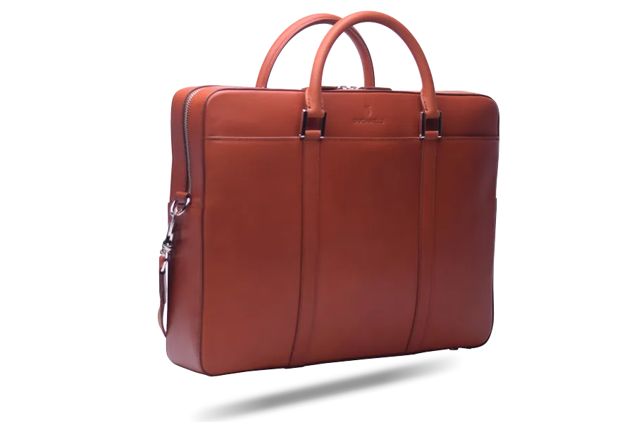 Cognac Briefcase