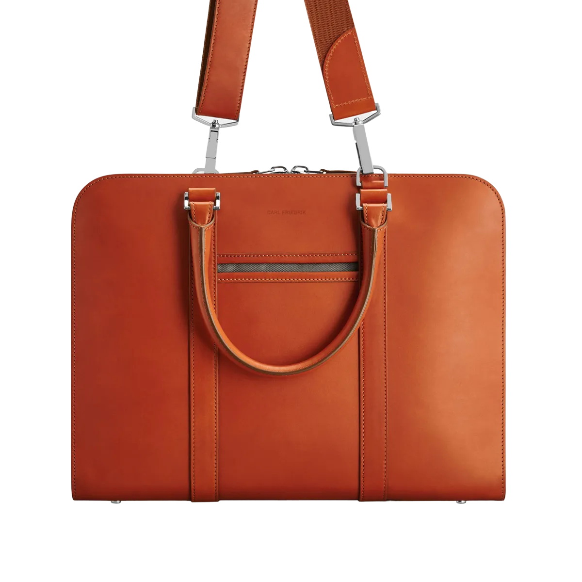 Cognac Vachetta Leather Pailissy Briefcase